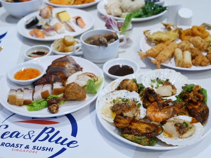 Sea & Blue Restaurant @ Marina Bay Sands Singapore